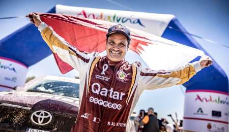 Triunfo de Al Attiyah en el Rally de Andalucía