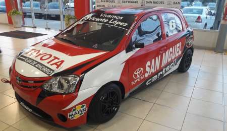 Ramiro Alcaine correrá con un nuevo Toyota Etios