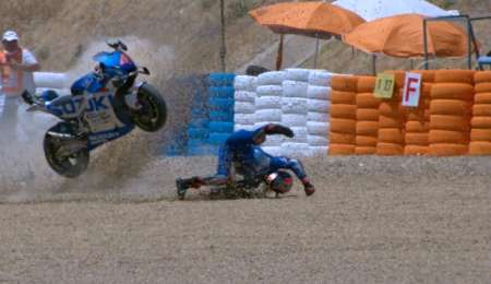 Alex Rins se perdería la carrera del Moto GP por una lesión en el hombro