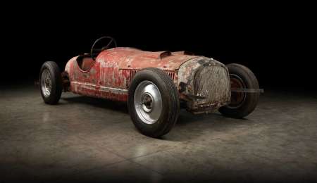 Encontraron el Alfa Romeo de Mussolini