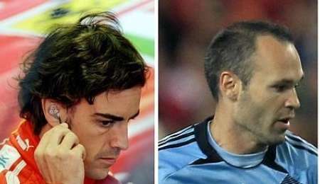 Iniesta envía un emotivo mensaje de despedida a Fernando Alonso  