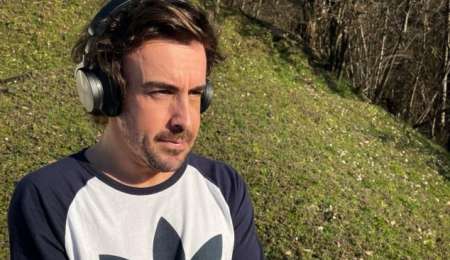 Reapareció Fernando Alonso luego de su accidente