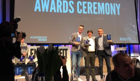 Juan Carlos Alonso recibió el premio de campeón europeo