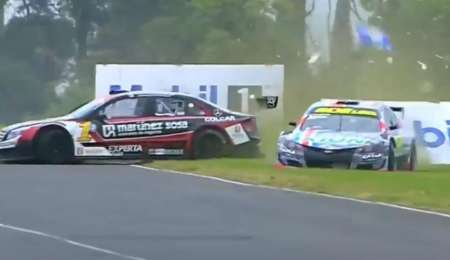 El toque entre Altuna y Canapino en Paraná