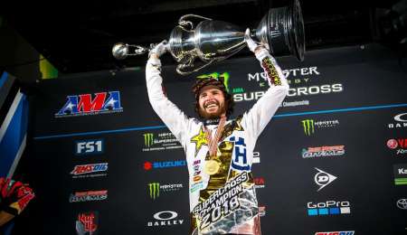 AMA Supercross: Anderson se corona campeón en la última fecha