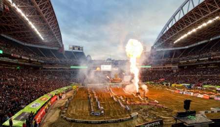 Seattle recibe al AMA Supercross con pronóstico de lluvia
