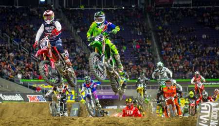 AMA Supercross: Eli Tomac y Jeremy Martin dominan en Minneapolis