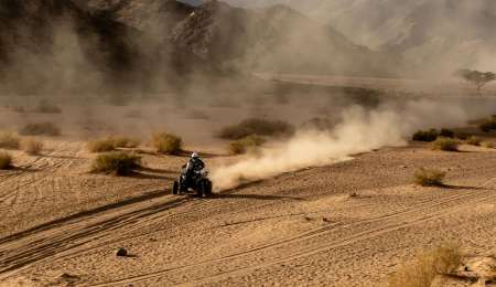 Dakar: Manu Andújar acelera y sueña con el cuatriciclo en Arabia