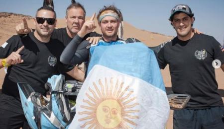 Manu Andujar, vencedor en el Rally de Marruecos