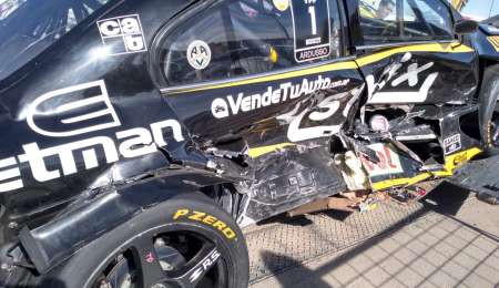Terrible golpe en la largada del Súper TC2000