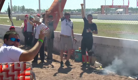 El color del público mendocino