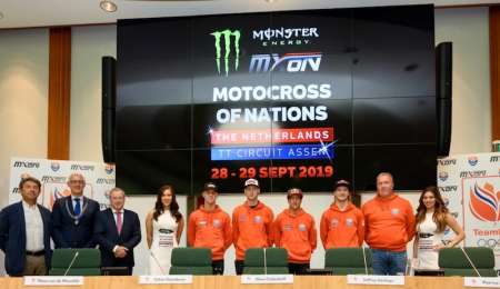 Presentación del Motocross de las Naciones 