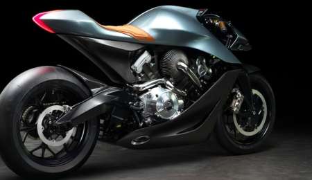 AMB 001: salió a pista la primera moto de Aston Martin