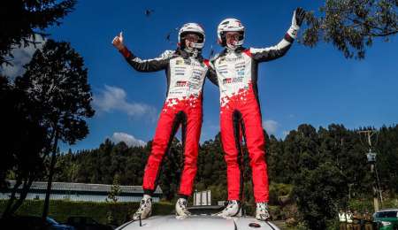 Ganó Tanak en Chile y Loeb no pudo con Ogier
