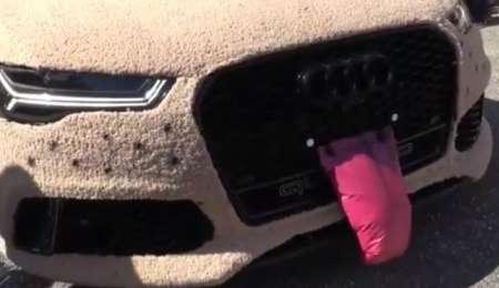 Un Audi a lo Tonto y re tonto