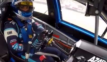 Vuelta a bordo con Azar en el regreso del automovilismo al Gálvez