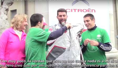 SUBASTA SOLIDARIA CON EL BUZO DE PECHITO