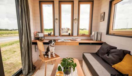 Dos casas rodantes de lujo