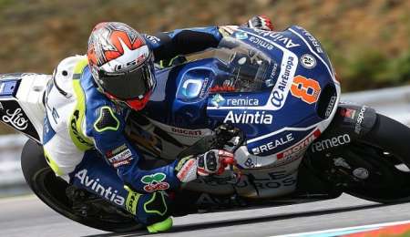 Barberá dominó en el primer entrenamiento de MotoGP