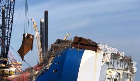 La historia del barco encallado con 4.200 vehículos Kia y Hyundai