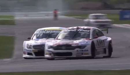 ¿Qué pasó entre Di Palma y Barrio en la carrera clasificatoria?