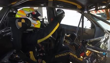 Desde adentro: el festejo de Barrio tras salir campeón del TC2000