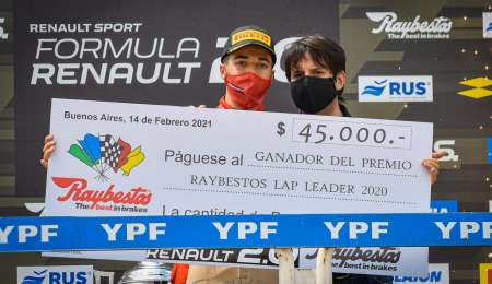 Las imágenes de la coronación de Barrio en la Fórmula Renault 2.0