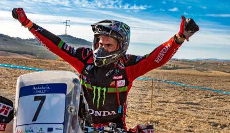 Gran victoria de Kevin Benavides en el Andalucía Rally