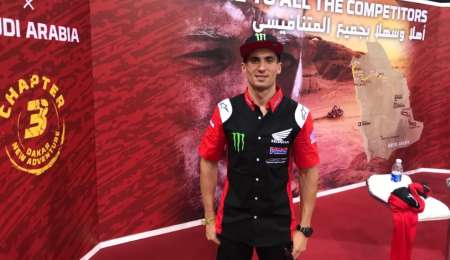 Kevin Benavídes: “Estoy muy entusiasmado con este Dakar”