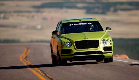 Bentley también tuvo su récord en Pikes Peak