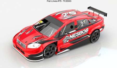 Con este auto debutará Milton Bobel en TC2000