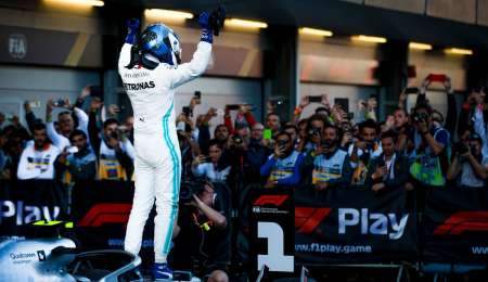 Bottas pudo sacarse la espina y ganó en Bakú