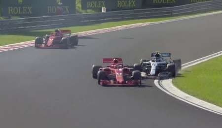 El porqué no se sancionó el incidente entre Vettel y Bottas en Hungría