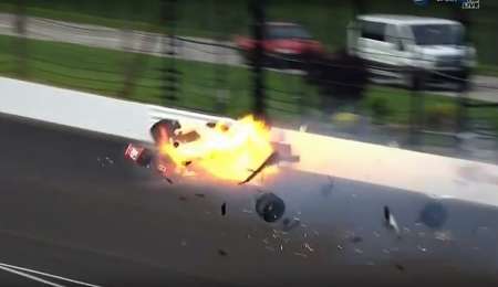 Impresionante accidente de Bourdais