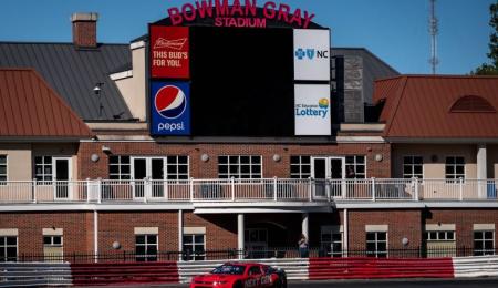 Nascar puso a prueba el Next Gen Car en el Bowman Gray Stadium