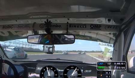 El toque de la Fiat Competizione desde adentro