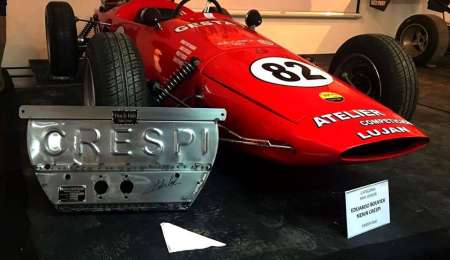 El auto que fue pagado en cuotas y hasta corrió en Chile