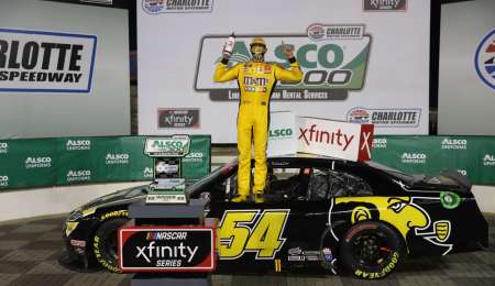 Nascar Xfinity Charlotte: El lunes fue para Kyle Busch