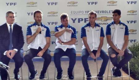 Chevrolet presentó su equipo