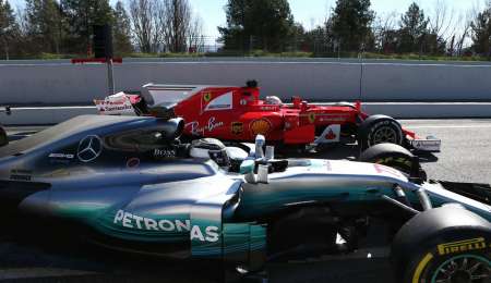 Bottas y Vettel se destacan en Montmeló