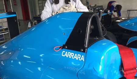 Carrara siguió trabajando en Ímola