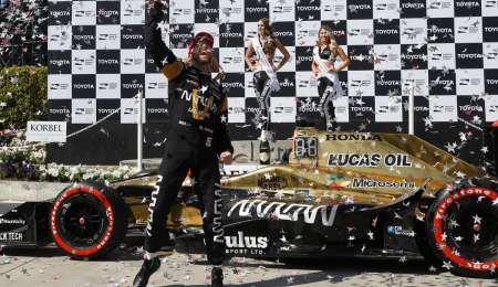 Hinchcliffe volvió a la victoria