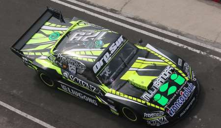 Werner sobre el Ford de Giallombardo