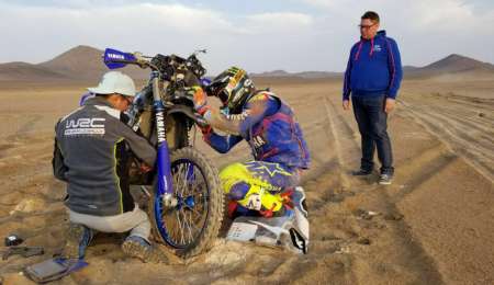 Caimi terminó la quinta etapa sin navegación y quedó lejos de la punta