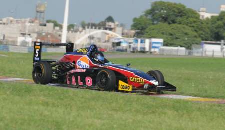 Después del vuelco Calo ya está en su casa