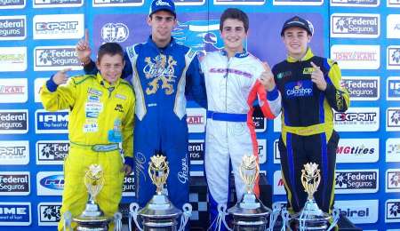 Los campeones argentinos de Kart