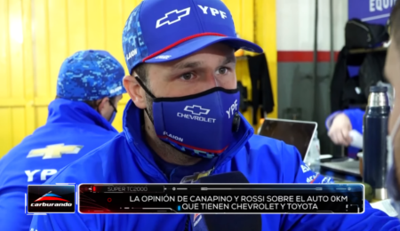 Canapino y Rossi opinaron sobre los autos nuevos