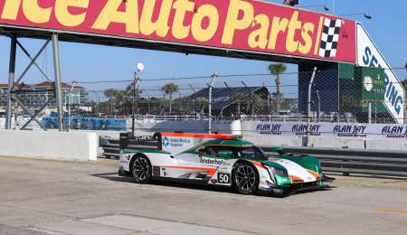 Ultimo ensayo de Canapino antes de clasificar en Sebring