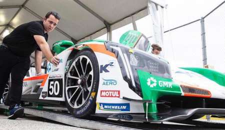 Primer ensayo de Agustín Canapino en Sebring