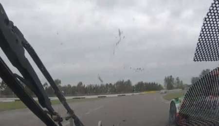 La maniobra que definió la carrera ente Risatti y Canapino